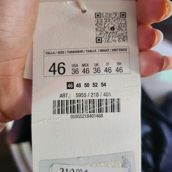 ZARA 100% WOOL SUIT JACKET size 36 - Picture 7 of 7